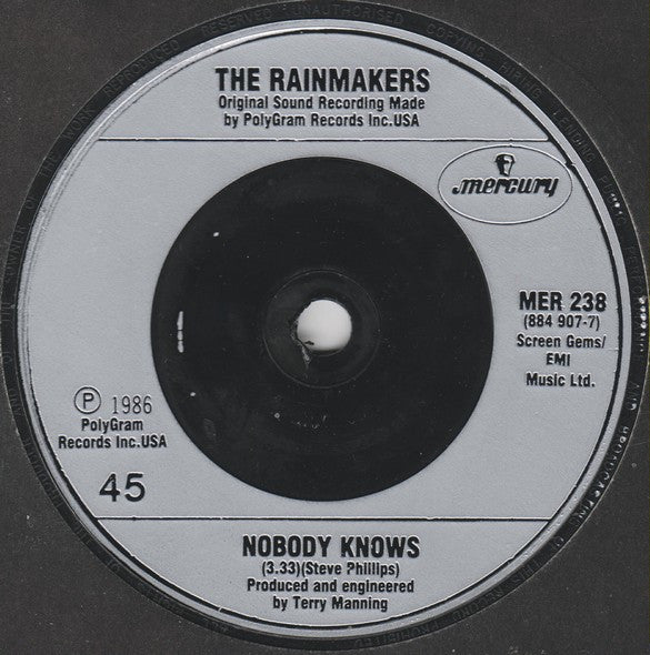 Rainmakers - Let My People Go-Go - Used Vinyl Record 7" image 4