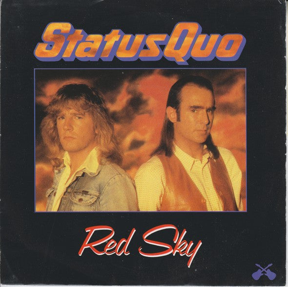 Status Quo - Red Sky - Used Vinyl Record 7" image 1