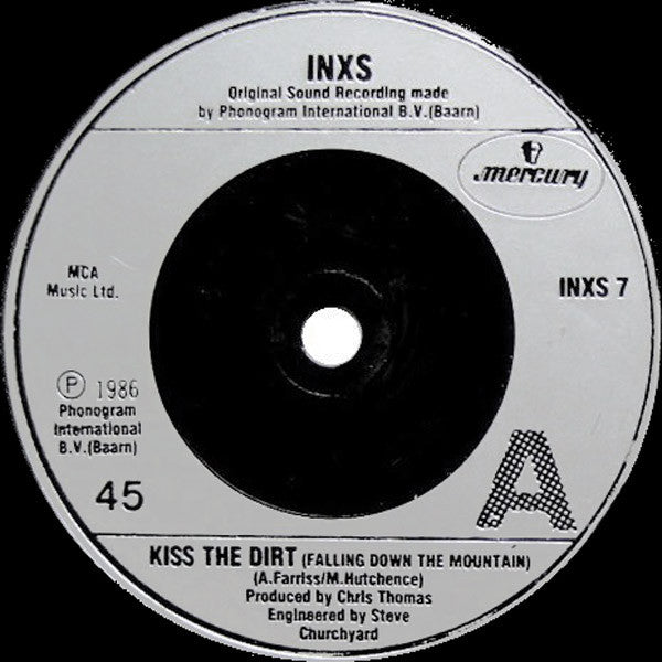 INXS - Kiss The Dirt (Falling Down The Mountain) - Used Vinyl Record image 3