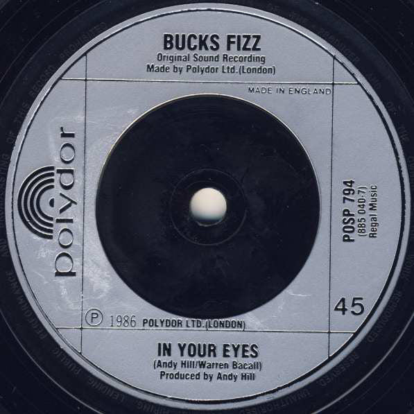 Bucks Fizz - New Beginning - Used Vinyl Record 7" image 9