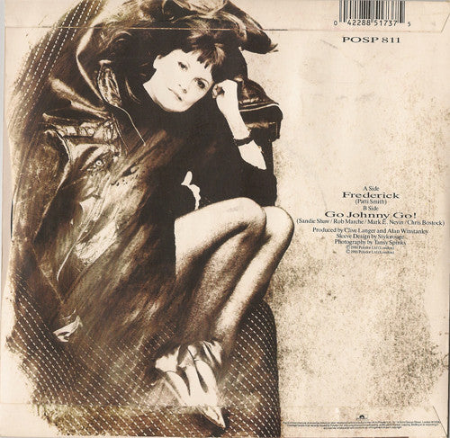 Sandie Shaw - Frederick - Used Vinyl Record 7" image 2