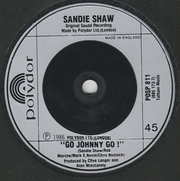 Sandie Shaw - Frederick - Used Vinyl Record 7" image 4