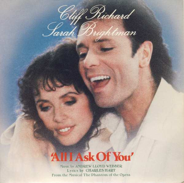 Cliff Richard - All I Ask Of You - Used Vinyl Record 7" image 1
