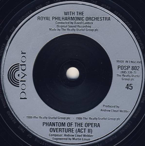 Cliff Richard - All I Ask Of You - Used Vinyl Record 7" image 4