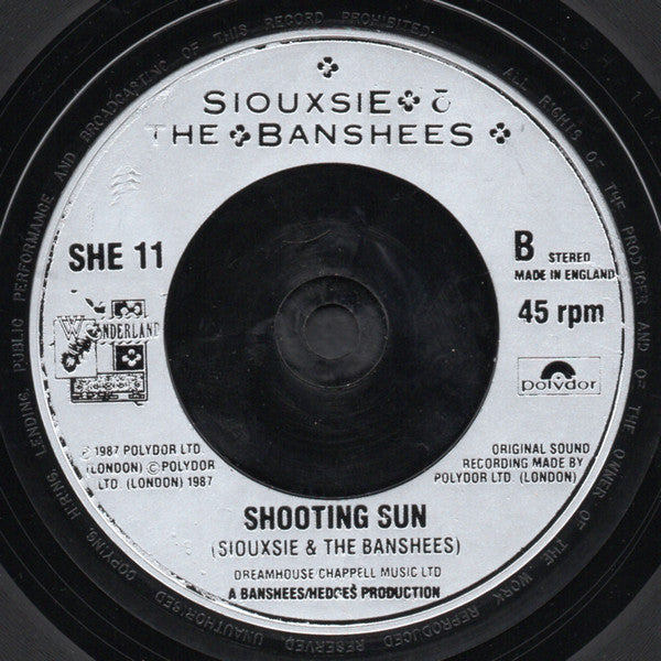 Siouxsie & The Bansh - This Wheel's On Fire - Used Vinyl Record 7" image 4