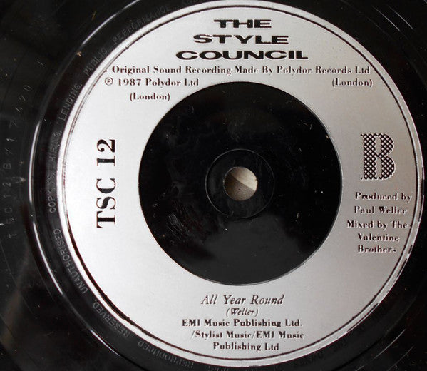 Style Council - It Didn't Matter - Used Vinyl Record 7" image 4