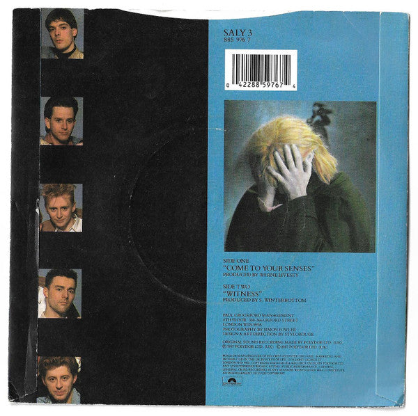 Salvation Sunday - Come To Your Senses - Used Vinyl Record 7" image 2
