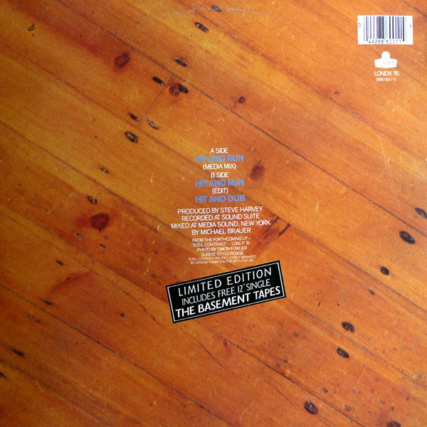 Total Contrast - Hit And Run - Used Vinyl Record 12" image 2