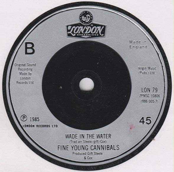 Fine Young Cannibals - Blue - Used Vinyl Record 7" image 8