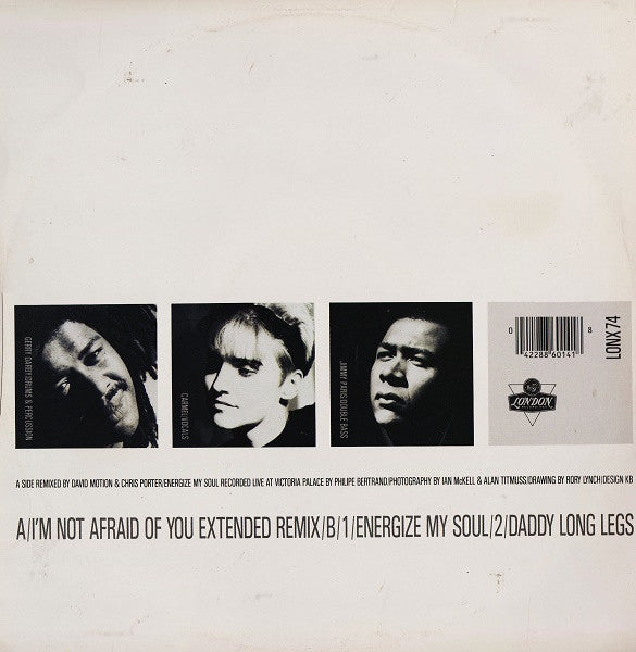 Carmel - I'm Not Afraid Of You (Extended Remix) - Used Vinyl Record 12" image 2