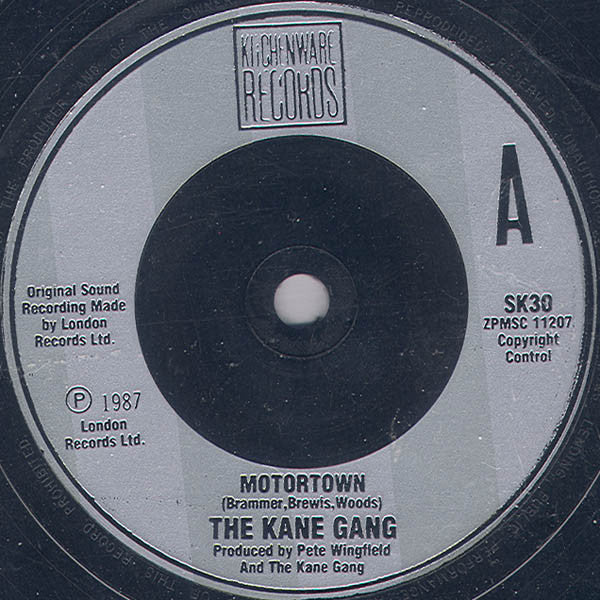 Kane Gang - Motortown - Used Vinyl Record 7" image 7