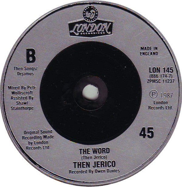 n Jerico - Motive - Used Vinyl Record 7" image 4