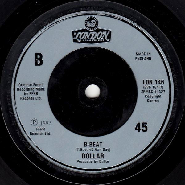 Dollar - O L'Amour - Used Vinyl Record 7" image 4