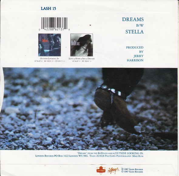 BoDeans - Dreams - Used Vinyl Record 7" image 6