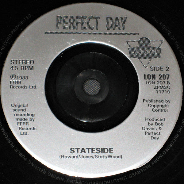 Perfect Day - This Is America - Used Vinyl Record 7" image 4