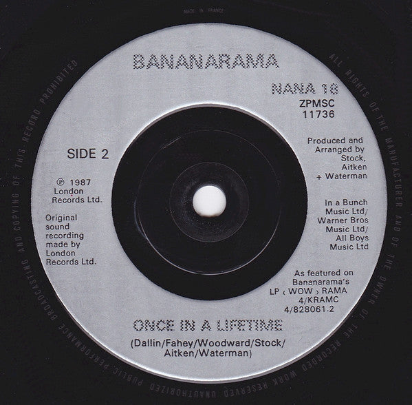 Bananarama - Nathan Jones - Used Vinyl Record 7" image 4