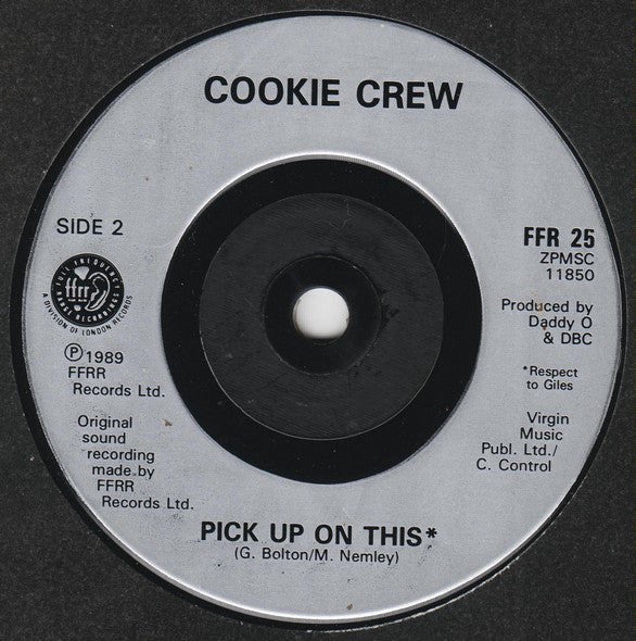 Cookie Crew - Got To Keep On (Remix) - Used Vinyl Record 7" image 4
