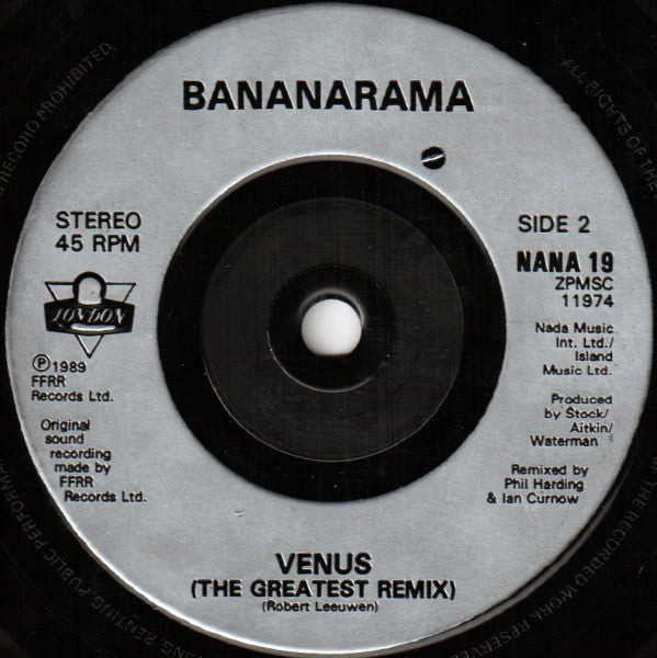 Bananarama - Cruel Summer '89 - Used Vinyl Record 7" image 8