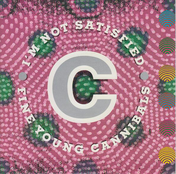 Fine Young Cannibals - I'm Not Satisfied - Used Vinyl Record 7" image 5