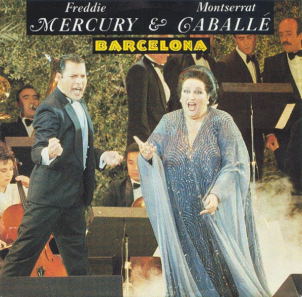 Freddie Mercury - Barcelona - Used Vinyl Record 7" image 1