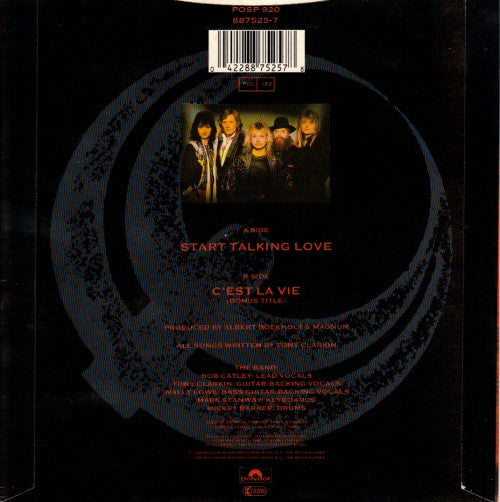 Magnum - Start Talking Love - Used Vinyl Record 7" image 6