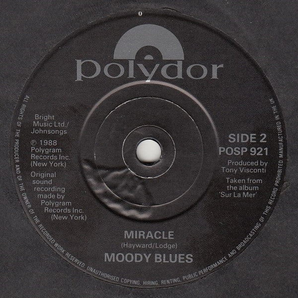 Moody Blues - I Know You're Out There Somewhere - Used Vinyl Record 7 image 8