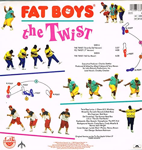 Fat Boys - Twist - Used Vinyl Record 12" image 2