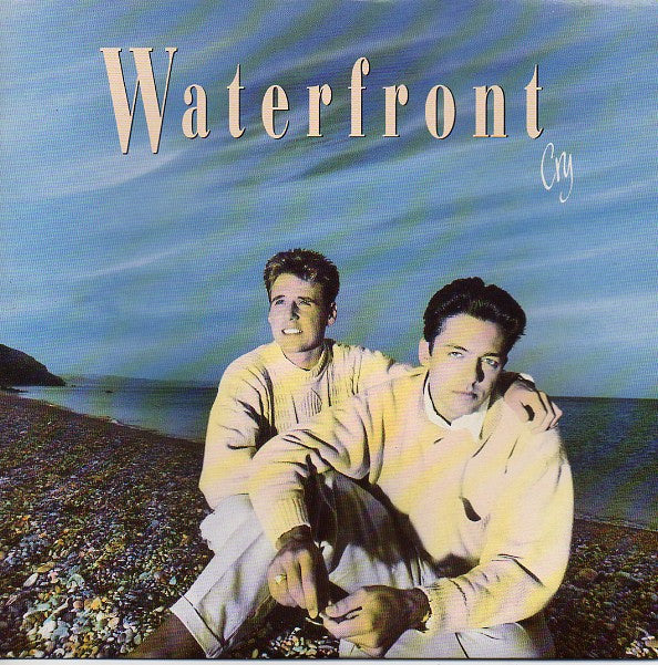 Waterfront - Cry - Used Vinyl Record 7" image 5