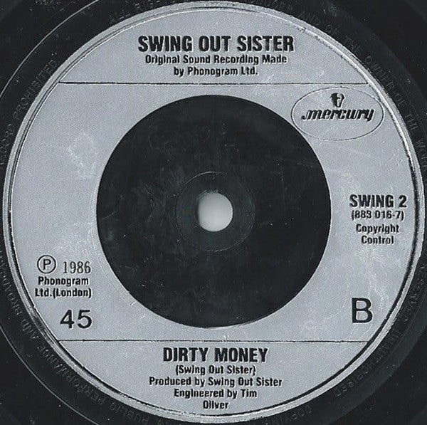 Swing Out Sister - Breakout - Used Vinyl Record 7" image 4