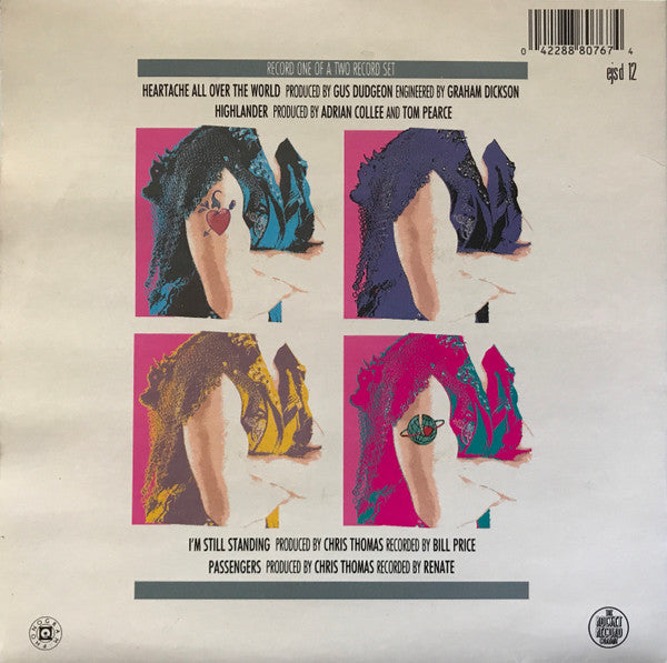 Elton John - Heartache All Over The World - Used Vinyl Record 7" image 7