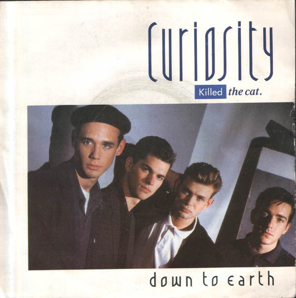 Curiosity Killed The - Down To Earth - Used Vinyl Record 7" image 1