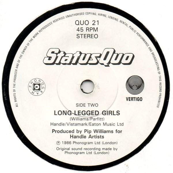 Status Quo - Dreamin' - Used Vinyl Record 7" image 4