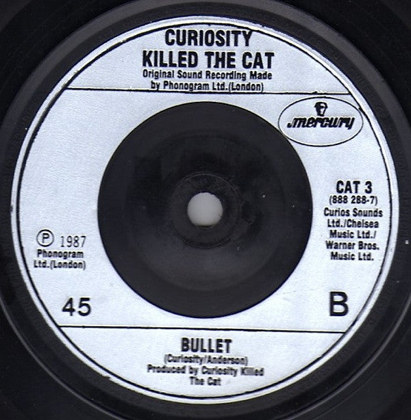 Curiosity Killed The - Ordinary Day - Used Vinyl Record 7" image 8