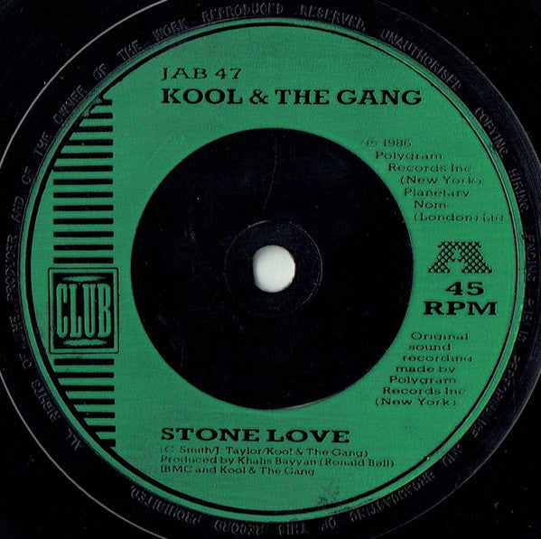 Kool & The Gang - Stone Love - Used Vinyl Record 7" image 3