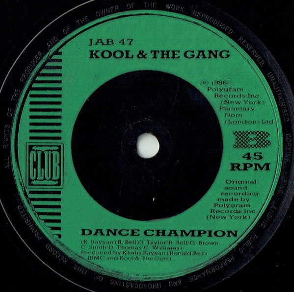 Kool & The Gang - Stone Love - Used Vinyl Record 7" image 4