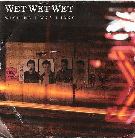 Wet Wet Wet - Wishing I Was Lucky - Used Vinyl Record 7" image 5
