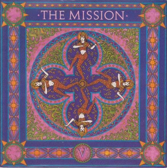 Mission - V - Used Vinyl Record 7" image 1