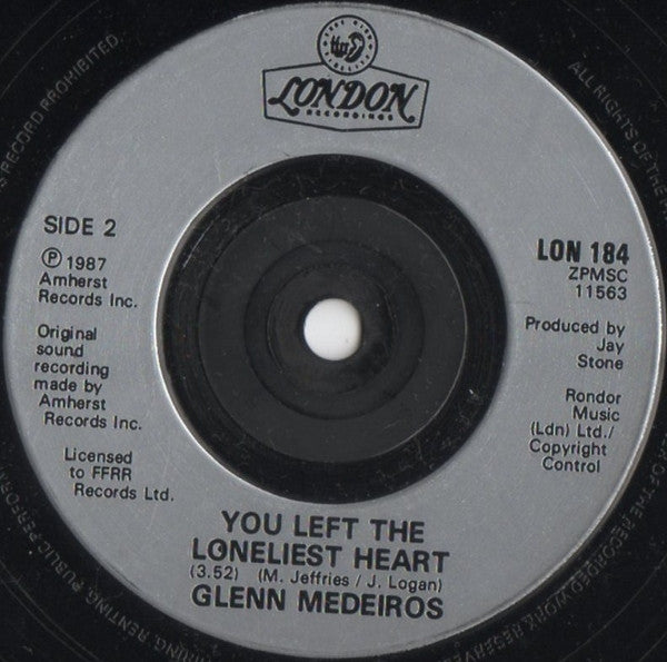 Glenn Medeiros - Nothing's Gonna Change My Love For You - Used Vinyl image 4