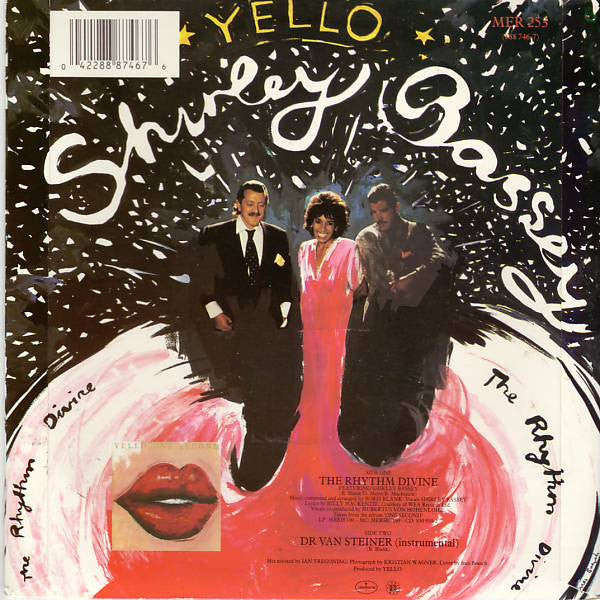 Yello - Rhythm Divine - Used Vinyl Record 7" image 2