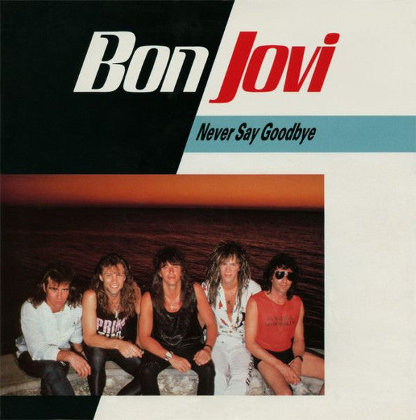 Bon Jovi - Never Say Goodbye - Used Vinyl Record 7" image 5