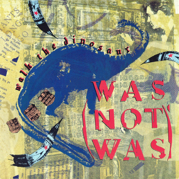 Was - Walk The Dinosaur - Used Vinyl Record 7" image 1