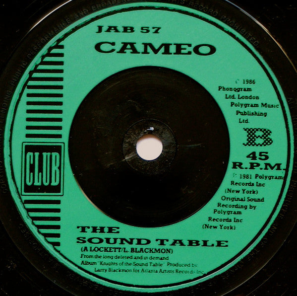 Cameo - She's Mine - Used Vinyl Record 7" image 8