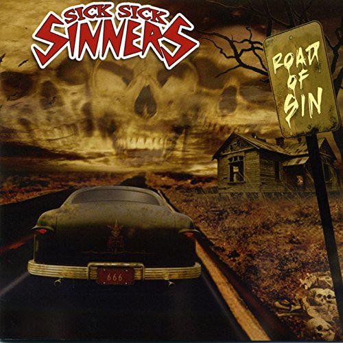 SICK SICK SINNERS - ROAD OF SIN - Vinyl Record image 2