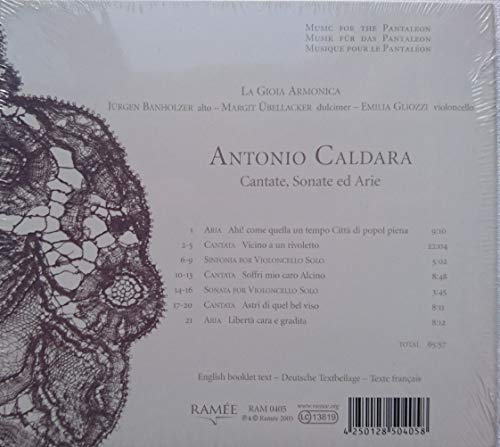 Antonio Caldara - Cantate Sonate Ed Arie (La Gioia Armonica) - CD image 2