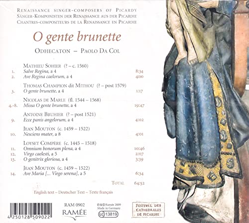 ODHECATONMOUTONCOMPE - O GENTE BRUNETTE RENAISSANCE - CD image 5