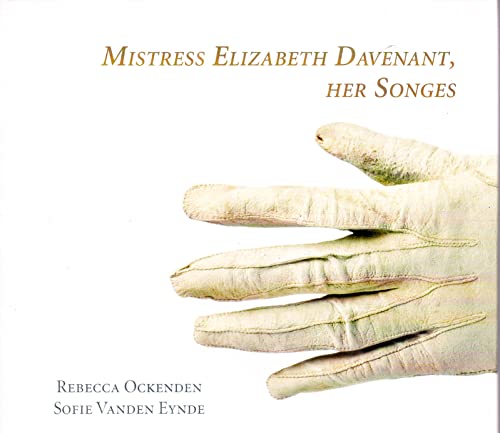 John Wilson - Mistress Elizabeth Davenant Her Songes - CD image 1