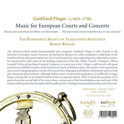 ROBERT RAWSON; THE H - FINGER MUSIC FOR EUROPEAN COU - CD image 2