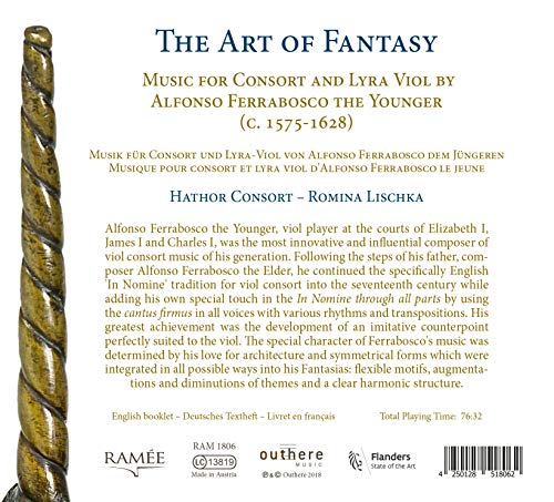 Hathor Consort - Alfonso Ferrabosco the Younger: The Art of Fantasy - CD image 2