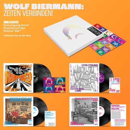Various Artists - Wolf Biermann: Zeiten verbinde - Vinyl Record VINYL image 2