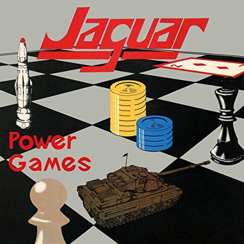 JAGUAR - POWER GAMES (+ 7 INCH) (SILVER VINYL) - Vinyl Record DLP image 2